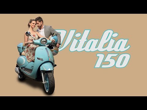 VITALIA 150 || Motoneta Retro ITALIKA