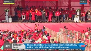 [WATCH] #EFFTurns4: The EFF celebrates 4th anniversary with 'festival of the poor' LIVE VIDEO >> ebx.sh/2v6Ibac | eNCAnews