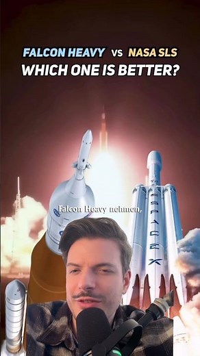 SpaceX Falcon Heavy vs. NASA SLS: Which rocket is REALLY better? 🚀