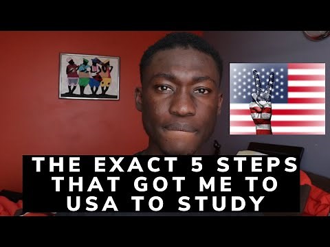 Exact steps to study in usa as an international student | College application process