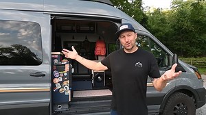 Custom 4x4 Ford Transit Is the Ultimate Adventure Camper Van, Designed for a Pro MTB Rider