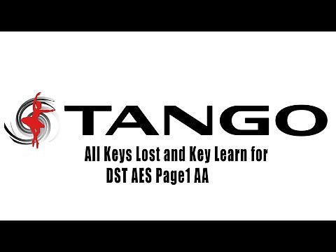 Tango+ OBD - All Keys Lost and Key Learn of a Tango reset OEM DST AES Page1 AA smart key with SLK-07