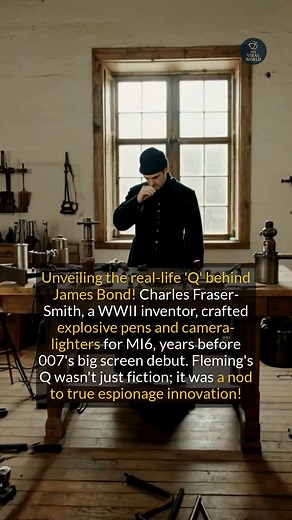 Discover the real-life inspirations behind James Bond's Q Branch and its amazing gadgets #history #spycraft #didyouknow #historicalfacts | True Human Spirit