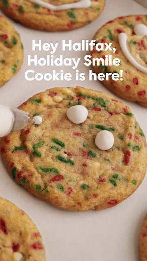 Make a local impact this holiday season. Buy a Holiday Smile Cookie and support charities and communities near you. | Tim Hortons