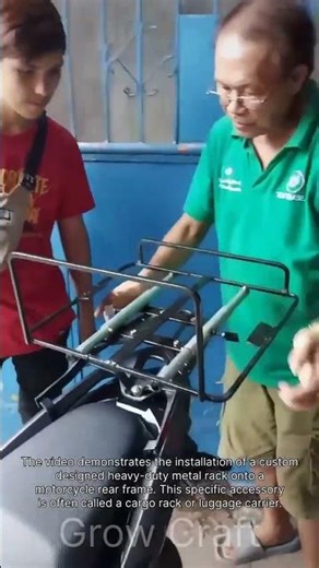 Enhancing Motorcycle Utility: The Rear Cargo Rack