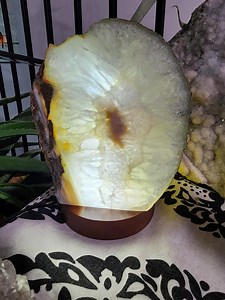 Agate Lamp, Natural Crystal Stone, Geode Crystal Lamp, Agate Geode, Bohemian Lamp, Natural Night Lamp, Rock Lamp. Include Free Gift!! - Etsy