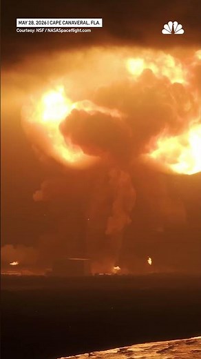 Blue Origin rocket explodes on launchpad