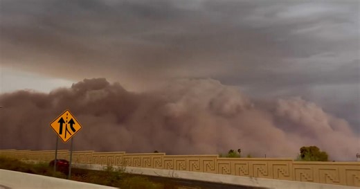 Videos of dust storm in Phoenix, festival