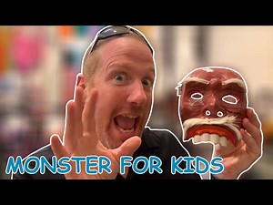 Monster Mask for Kids | English for children with Steve and Maggie - Videos For Kids
