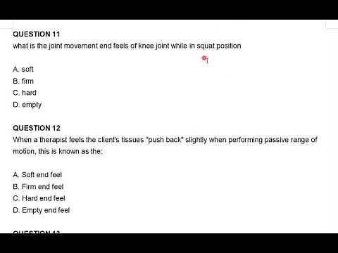 20230126 mblex 联邦按摩必考知识点 END FEEL 例题 2