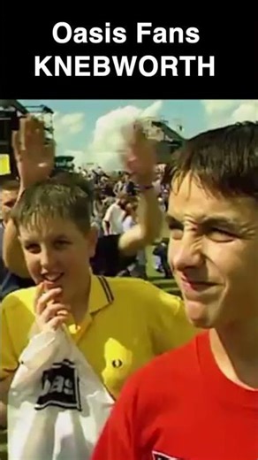 Oasis Fans at Knebworth 1996