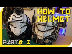 HOW TO: TITANFALL 2 Pulse Blade Pilot helmet Cosplay prop - Part 3