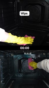 Skip the scrubbing! Easy-Off Heavy Duty cleans holiday messes in just 3 minutes - spray, wait, wipe! | Easy-Off