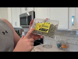 WELLOCKS Deck Screws, Wood Screws, Tan, Superior Rust Resistant, Epoxy Coated Review