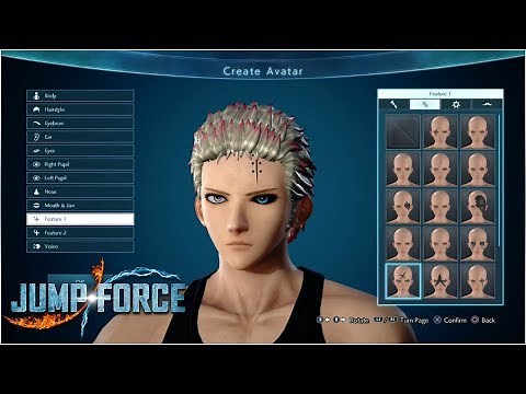 Jump Force - All Character Creation Options! Male & Female
