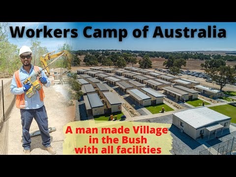 Workers Camp Tour | How good is a worker accommodation village in Australia? | The MAGnificent Show