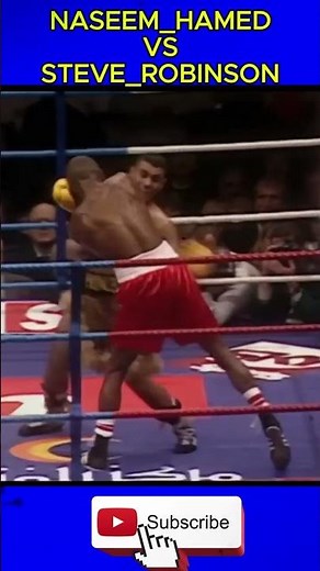 Naseem Hamed Destroys Steve Robinson 🥊 Legendary Knockout