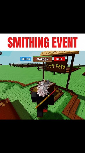 How to do the smithing event in grow a garden #growagarden | Morij1n Gaming