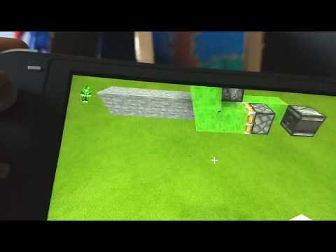 How to build a flying machine in Minecraft on Nintendo SWITCH Lite