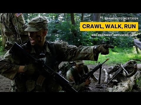 Crawl, walk, run | 3rd Regiment, Advanced Camp | CST 2024