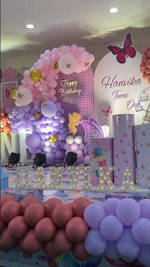 Birthday Party Decoration🦋 Pune Best Event Planner And Organises ‪@SukanyaEvents‬