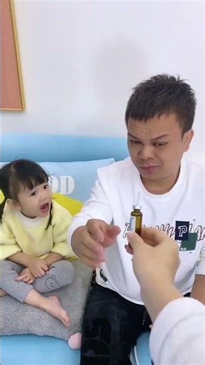 Daughter doesn't take the medicine, mom has a way.