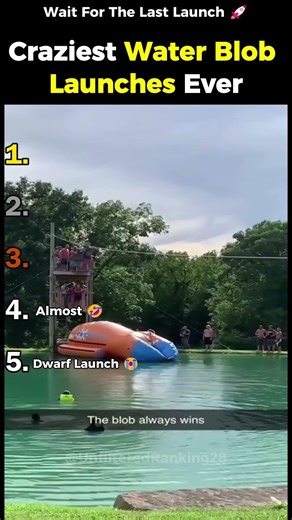 Craziest Water Blob Launches Ever 💦🚀
