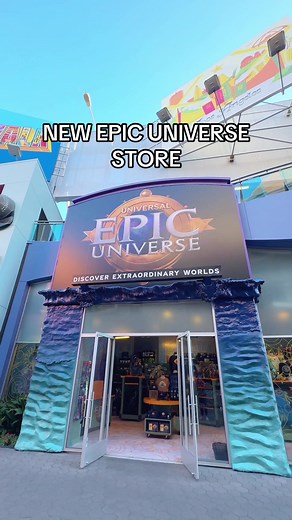 Explore the New Epic Universe Store at Universal Hollywood