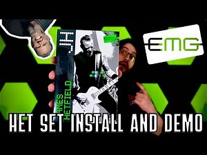 EMG JH Het Set Pickup Installation and Demo | Installing Into My Epiphone Prophecy Flying V