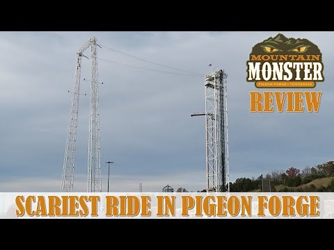 Mountain Monster Review, 3 Rides in One | Scariest Ride in Pigeon Forge