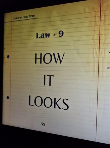Understanding Law 9: A Motivational Insight