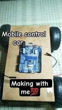 mobile control car 🚗#arduino