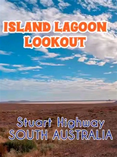 Island Lagoon Lookout, South Australia #lookout #desert #lagoon #southaustralia #australia
