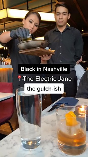 1.7K views | The Electric Jane The Cheese on Fire is a starter dish featuring Halloumi, walnut pesto, flatbread. Having a reservation is recommended. They have live music, food, drink and vibes. The aesthetic is nice and it is really cute for a date night *this is not Black owned #blackinnashville #blacknashville #placestoeatmiddletn #middletnfoodie | Black In Nashville | Facebook