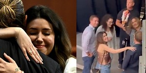 Johnny Depp fans are delighted to see him reunite with his lawyer Camille Vasquez