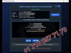 Continental GPEC tool Software for GPEC2/2A/3/4LM ECU's to Perform OBD Unlock Patch