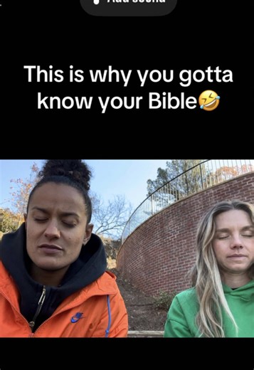 SEEK HOLY content blooper • Know your Bible, saints! #fyp #christianhumor #christiantiktokcomunity #romans828 #scripture