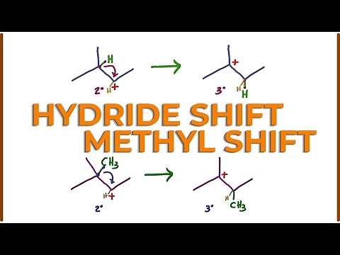 Hydride Shift vs Methyl Shift - Carbocation Rearrangement