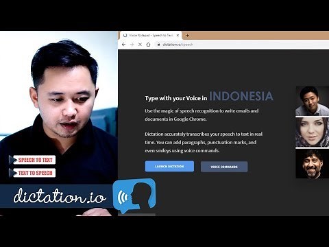 Penggunaan Speech to Text - Speech to Text | Dictation.io