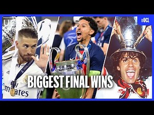 The BIGGEST Champions League Final Wins EVER! 🔥😯