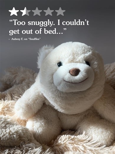 Warning: Purchasing a Snuffles may result in increased snuggle time. Please be advised 🐻‍❄️ | GUND