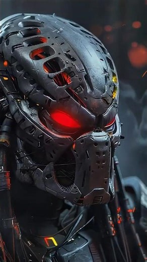 Triple Mask Reveal 😱 | Biomechanical Predator Unmasked | AI Sci-Fi Short