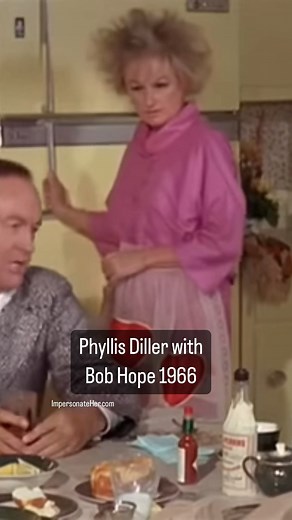 Phyllis Diller in the 1966 movie, Boy, Did I Get A Wrong Number - with Bob Hope and Elke Sommer. When she appeared with Bob she was frequently cast as a housekeeper or nanny type role. #phyllisdiller #bobhope #1960s #nostalgia #60smovies #midcentury #comedy #funny #actress #comedyduo #beingphyllis Phyllis adored Bob Hope and his wife. They were very close friends. | The Phyllis Diller