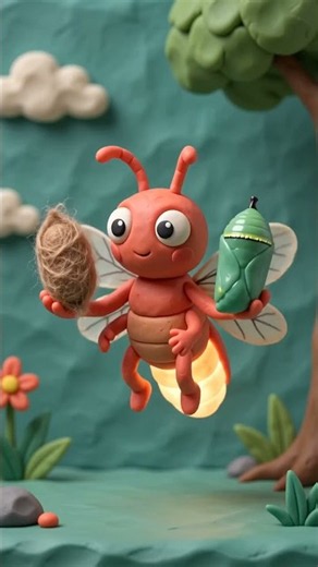 How Does a Caterpillar Turn Into a Butterfly? 🦋 #animation #scienceforkids #kidsscience