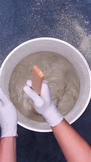 Make your own stool using a bucket and concrete #diy #shorts #blossom | Andrew S Ruvalcaba | Facebook