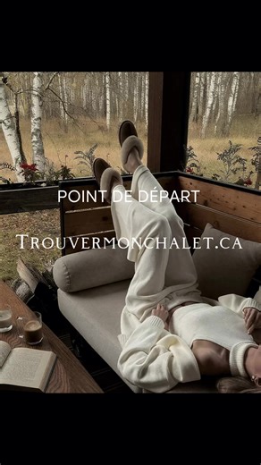 Reconnecte avec la vrai vie. Trouvermonchalet.ca, pour un digital detox 100% nature. #fyp #realworld #lavieestbelle