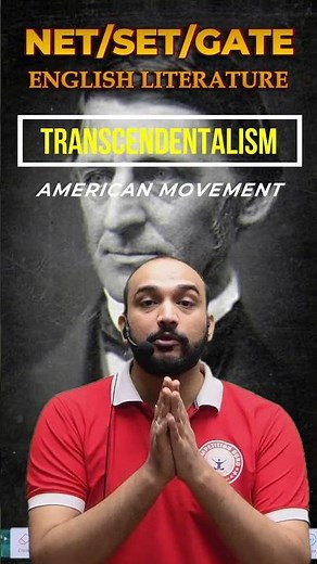 ENGLISH LITERATURE Transcendentalism American Movement EXPLAINED !! #competitionguru