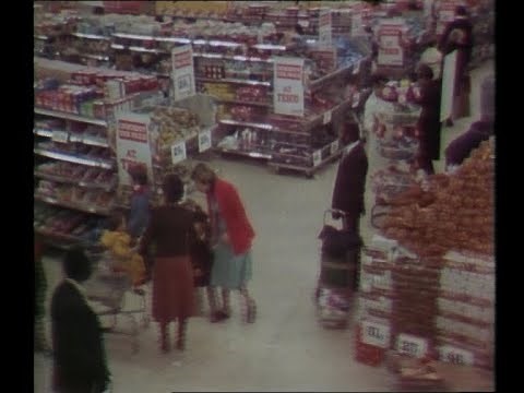 1970s Supermarket | Shopping in the 1970s | Tesco | Time for business | 1977