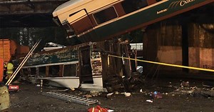 Audio of radio chatter between Amtrak train, dispatcher in moments following derailment