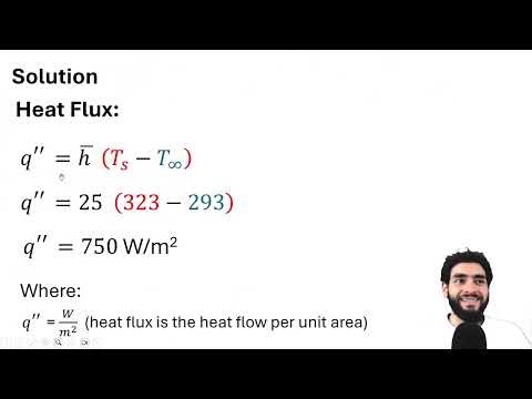 Convection Heat Transfer Example (Newton’s Law) | Lecture 8 - Practical Heat Transfer for Engineers